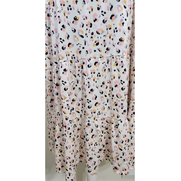 Anthropologie Entro Dress Womens Large Whimsical Cottagecore Grandmacore Ruffled - Picture 7 of 9